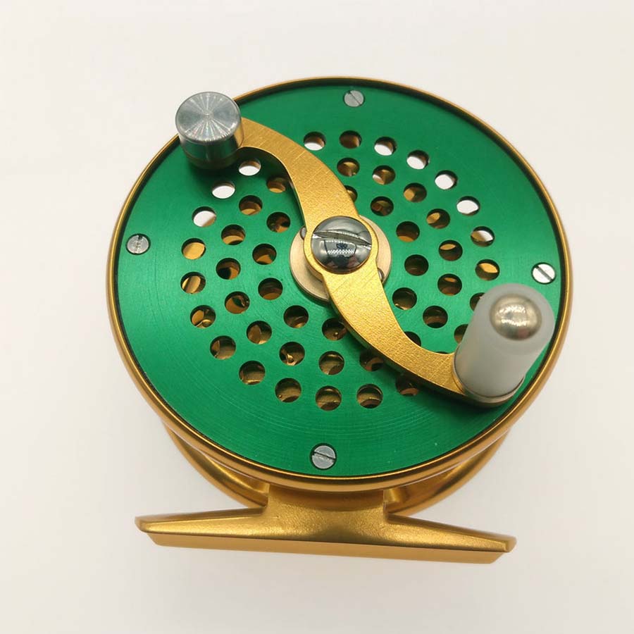 Classic Green Fly Reel: Vintage Design Meets Modern