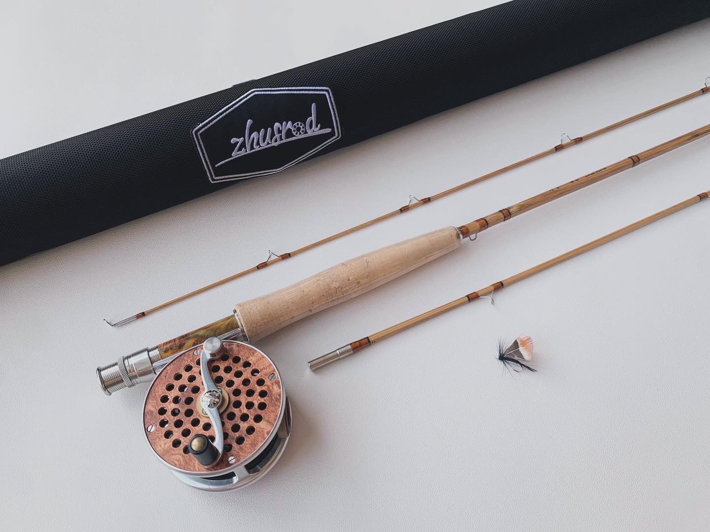 Professional Split Bamboo Fishing Rods - Handcrafted Excellence