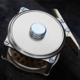 ZHUSROD Retro Trout Reels Corrosion Resistant for Saltwater and Freshwater with Fly Reel Bag