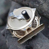 ZHUSROD Retro Trout Reels Corrosion Resistant for Saltwater and Freshwater with Fly Reel Bag
