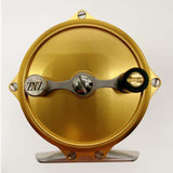 ZHUSROD Retro Trout Reels Corrosion Resistant for Saltwater and Freshwater with Fly Reel Bag