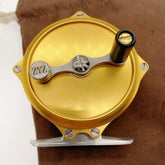 ZHUSROD Retro Öringrullar Korrosionsbeständiga För Saltvatten och Sötvatten Med Flugrulleväska