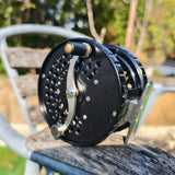 ZHUSROD Classic Fly Reel 4" fod 10/13wt 370g - Carbon Drag Aluminum Spey & Salmon Reel