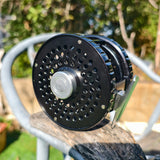 ZHUSROD Classic Fly Reel 4" fod 10/13wt 370g - Carbon Drag Aluminum Spey & Salmon Reel