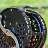 ZHUSROD Classic Fly Reel 4" fod 10/13wt 370g - Carbon Drag Aluminum Spey & Salmon Reel