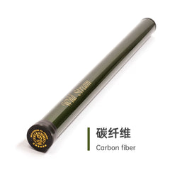 Wild Stream Fly Fishing Rod Case Tube, Professional Travel Protector for 4-Section Rods, Premium Carbon Fiber, Aviation Aluminum & Oxford Cloth Options, Multiple Lengths (25"-34")