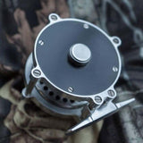 ZHUSROD Retro Trout Reels Corrosion Resistant for Saltwater and Freshwater with Fly Reel Bag