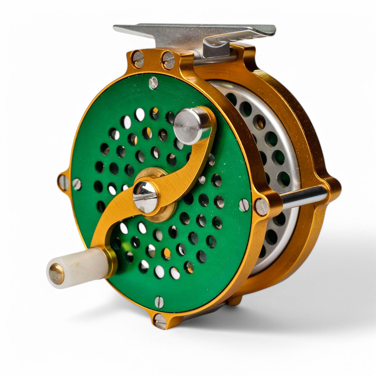 Green2 | Retro Trout Fly Reel | 2.5''/3''/3.5'' Sizes