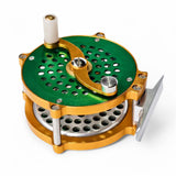 Green2 | Retro Trout Fly Reel | 2.5''/3''/3.5'' Sizes