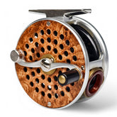 Wood1 | レトロトラウトフライリール | 2.5インチ/3インチ/3.5インチサイズ