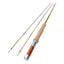Handcrafted bamboo fly rod, 2-piece with two tips