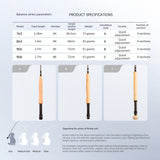 WILDSTREAM Balanced Fly Fishing Rod and Reel Combo, 4-Section 24T+30T Carbon Fiber Fly Rod, Fast Action, SIC Guide Rings, Grade 2A Cork Handle, Complete Starter Kit with Case & Flies (#3/#4/#5/#8 WT)