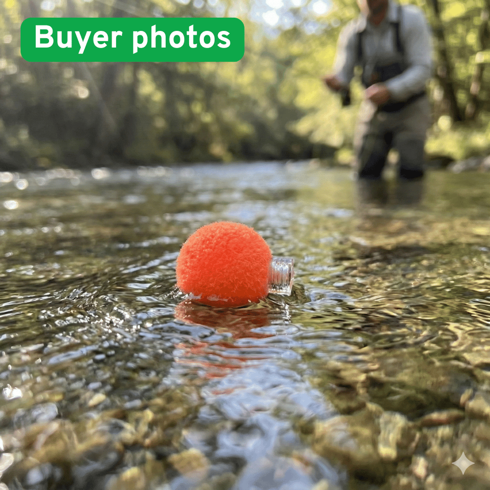 Fly Fishing Art Gallery EVA Foam Strike Indicators - Quick Release Fly Fishing Floats, High Visibility Floating Ball for Lures & Leads, 12mm-25mm Multi-Size Set for Various Line Diameters