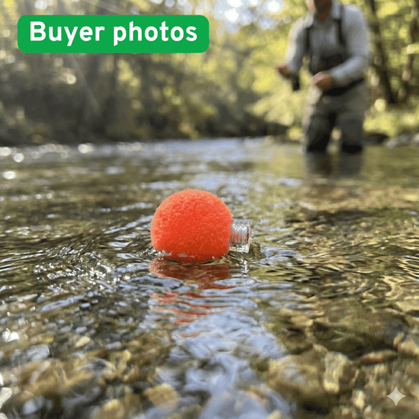 Fly Fishing Art Gallery EVA Foam Strike Indicators - Quick Release Fly Fishing Floats, High Visibility Floating Ball for Lures & Leads, 12mm-25mm Multi-Size Set for Various Line Diameters