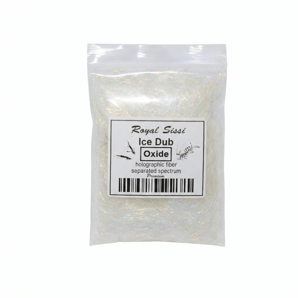 Royal Sissi 15-Color Prism Ice Dubbing Fiber, Iridescent Synthetic Fly Tying Materials for Nymphs and Streamers, Pr | ZHUSROD