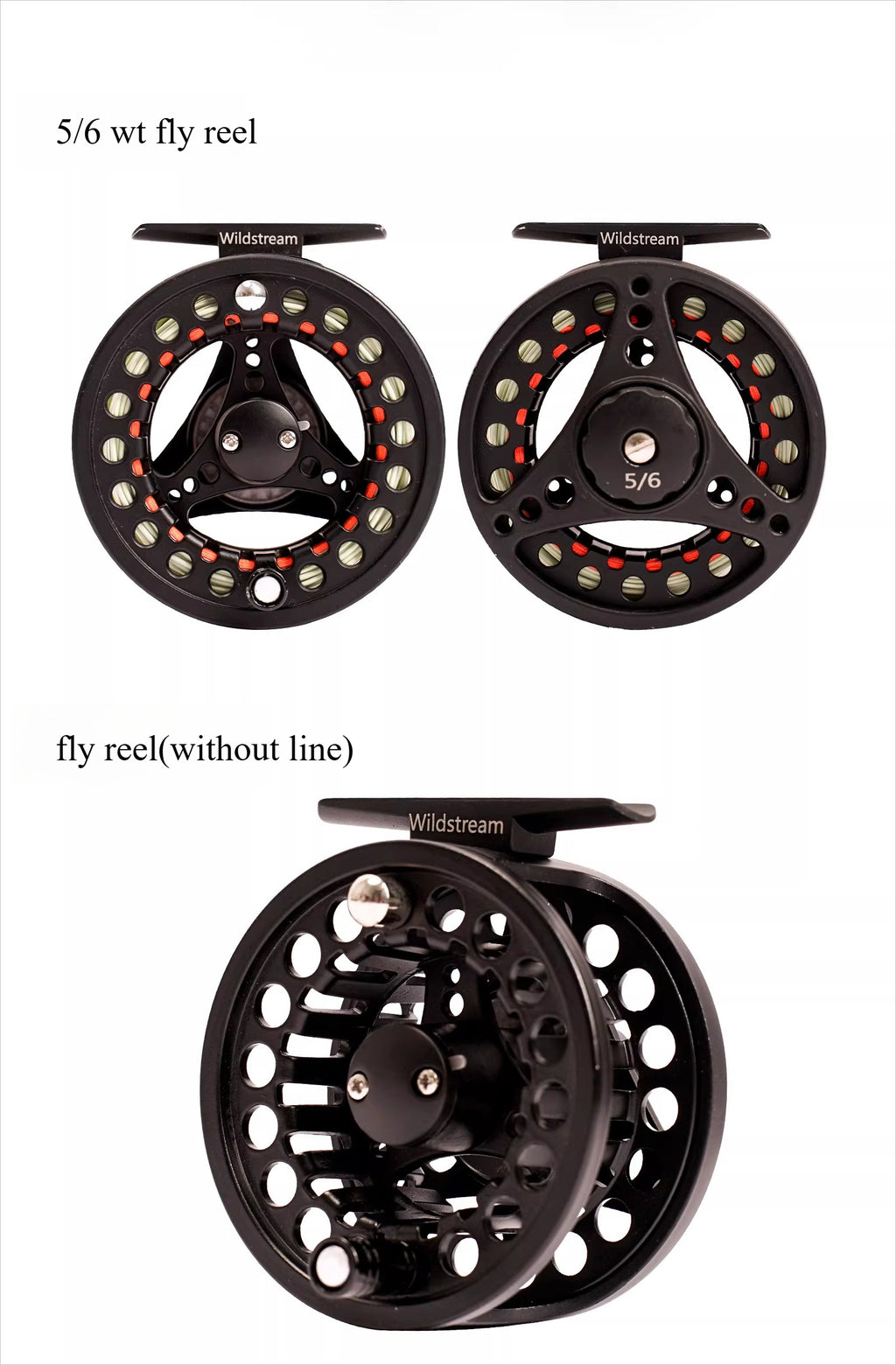Wildstream aluminum alloy fly fishing reel combo with fly fishing line set - specifically for fly fishing rods - Li | ZHUSROD