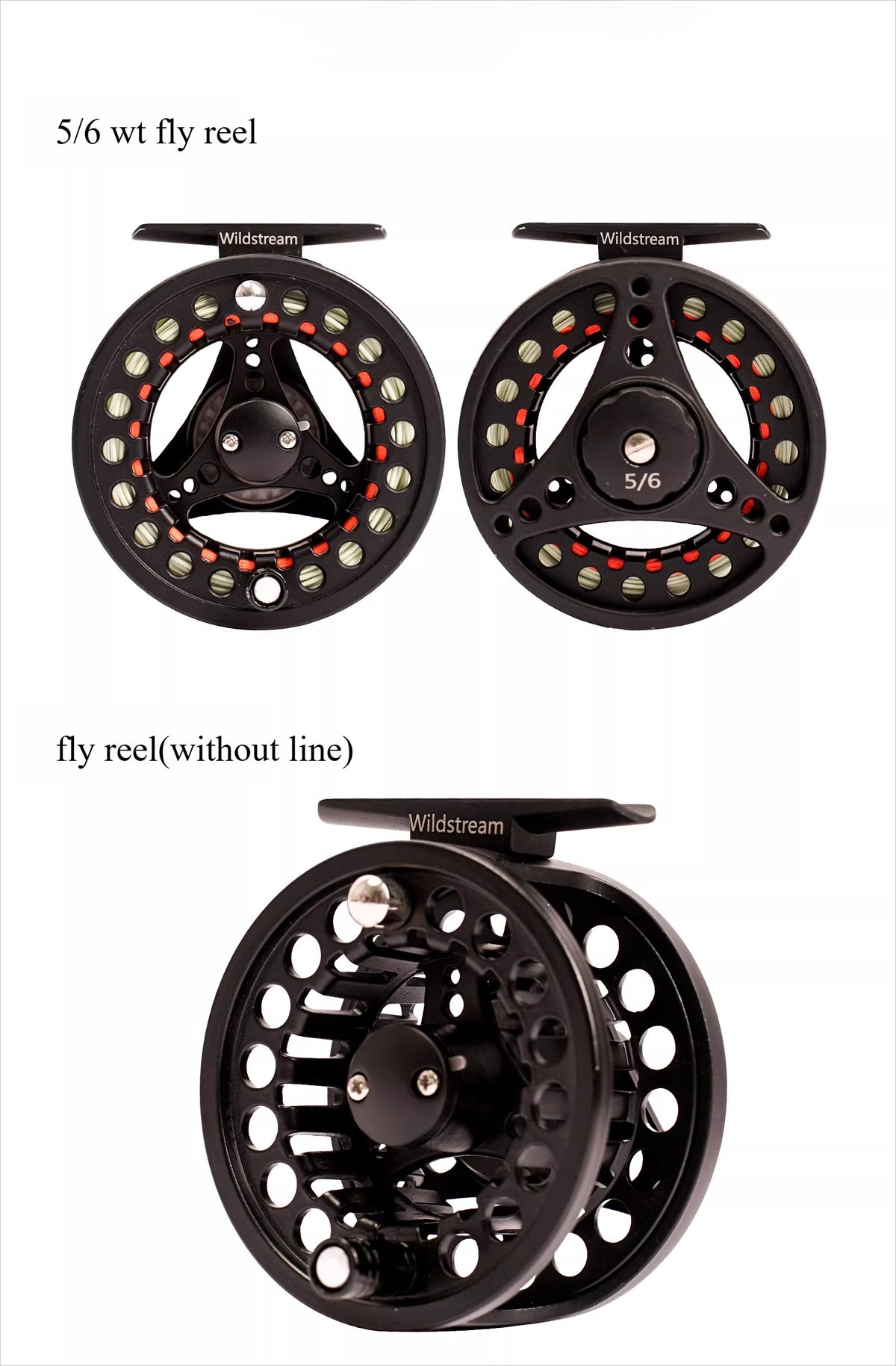 Wildstream aluminum alloy fly fishing reel combo with fly fishing line set - specifically for fly fishing rods - Li | ZHUSROD