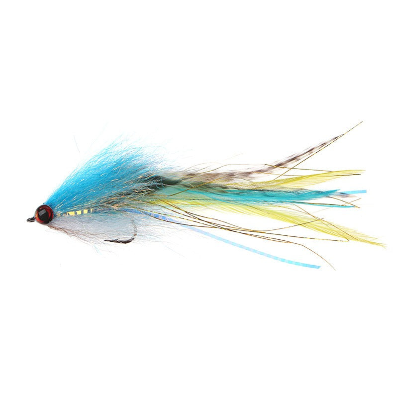 8Pcs Hand-Tied Streamer Fly Fishing Lures Kit, 5.5 Large Fly Flies for Pike Bass Salmon Trout, Realistic 3D Eyes & | ZHUSROD