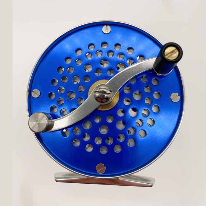 ZHUSROD Retro Trout Reels Corrosion Resistant for Saltwater and Freshwater with Fly Reel Bag