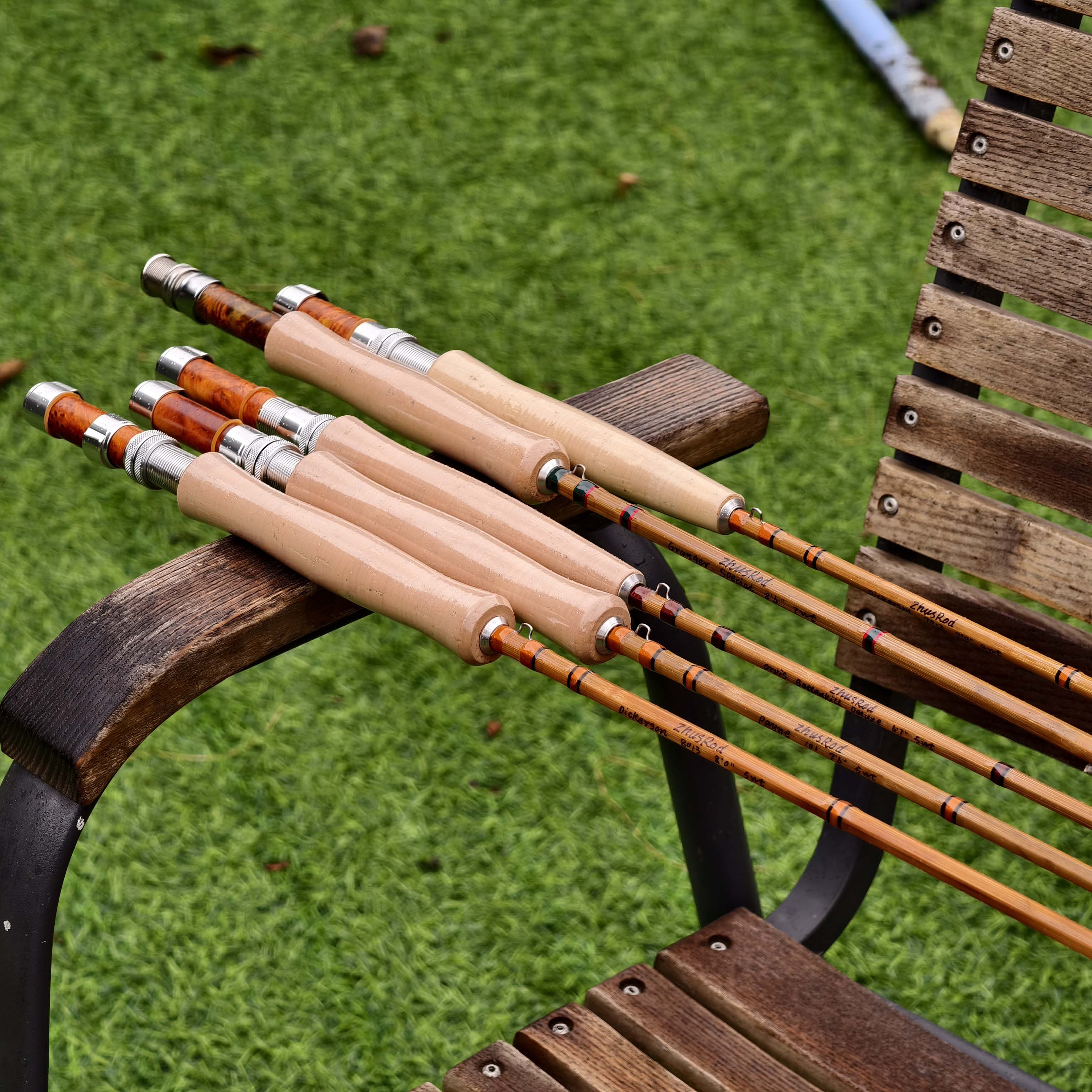 4wt | 7ft  | 2pc | bamboo fly rod blank | Heddon Folsum - Close-Up | ZHUSROD