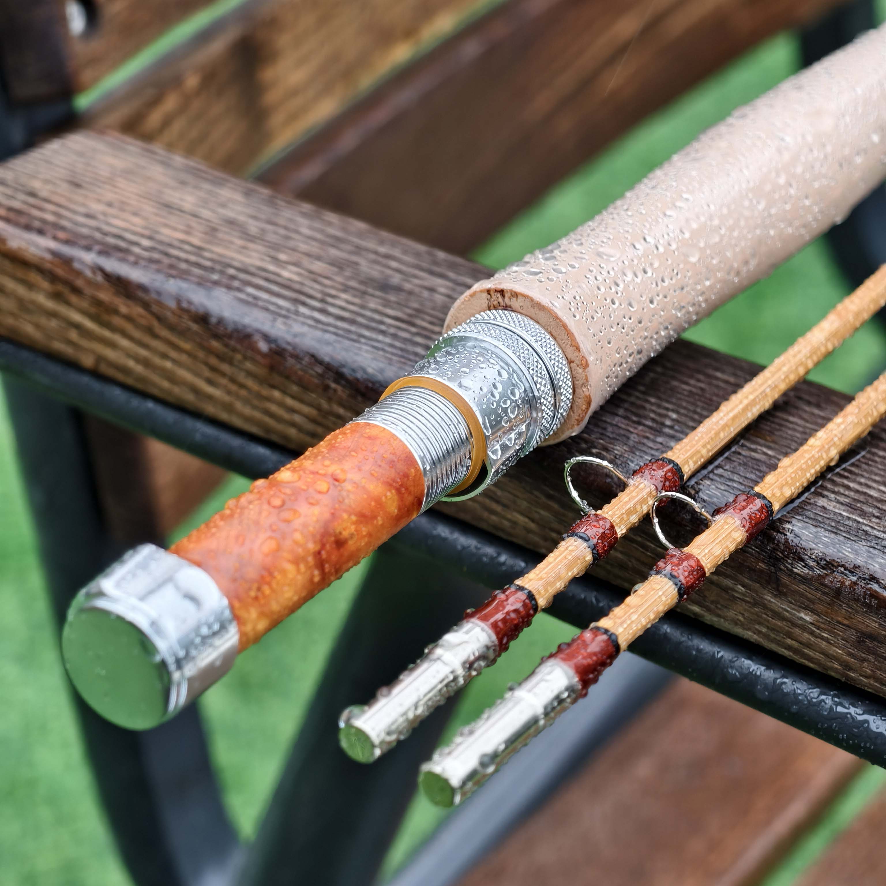 6wt - 8ft 6in - 3pc - bamboo fly rod - Payne 204 - Lifestyle View | ZHUSROD