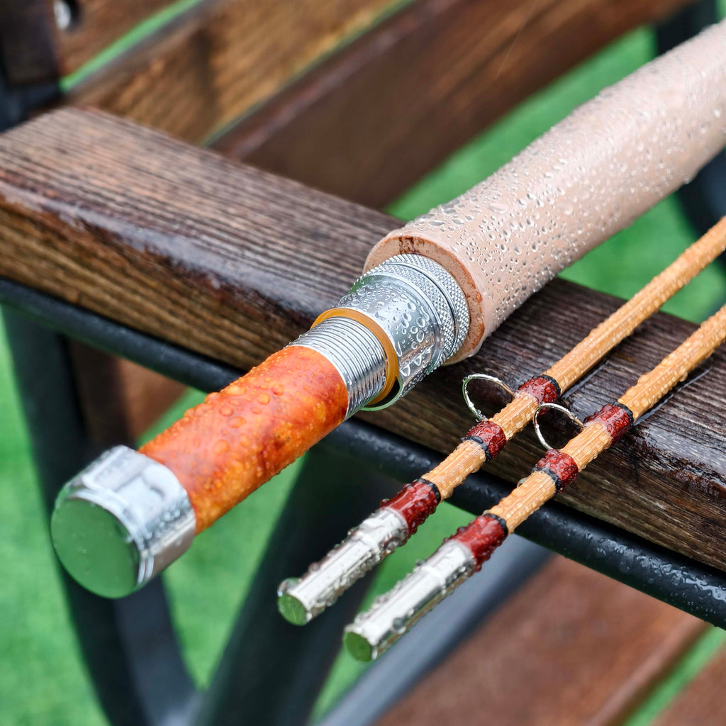 7wt - 8ft 6in - 2pc - bamboo fly rod - Paul H. Young Para 17 - Lifestyle View | ZHUSROD