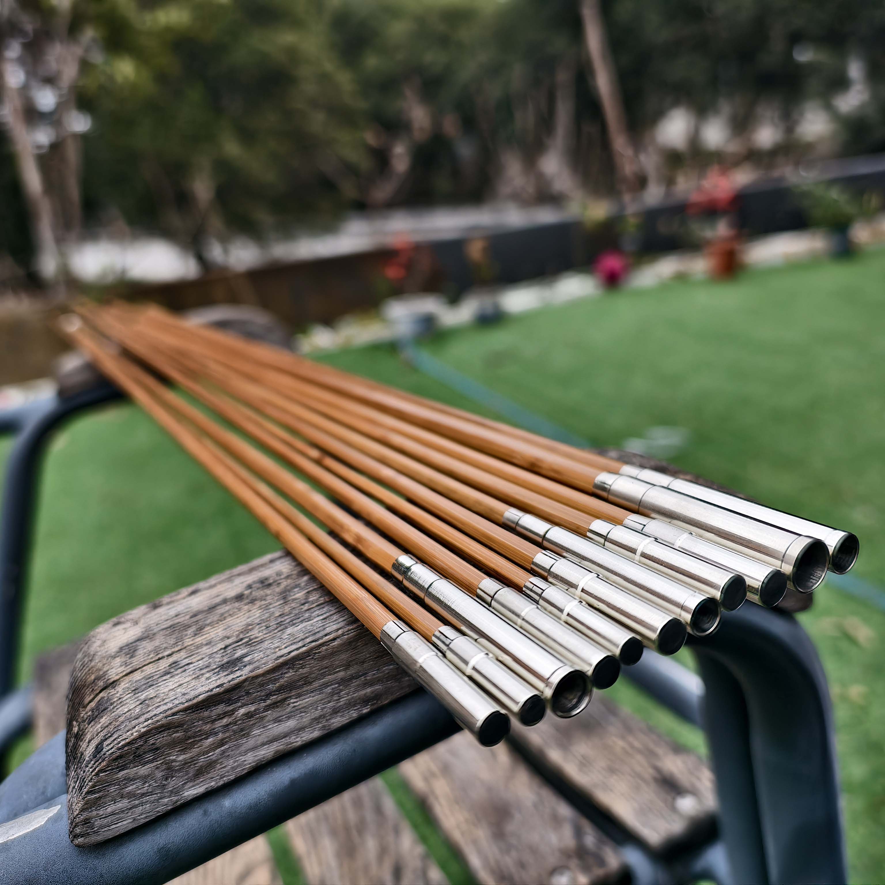 Classic Touch, Ultralight Power – Bamboo Spinning Rods for Finesse Fishing - Angle View | ZHUSROD