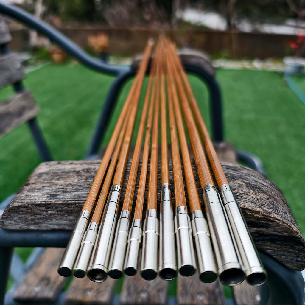 3wt | 6ft  | 2pc | bamboo fly rod blank | Constable Wisp - Angle View | ZHUSROD