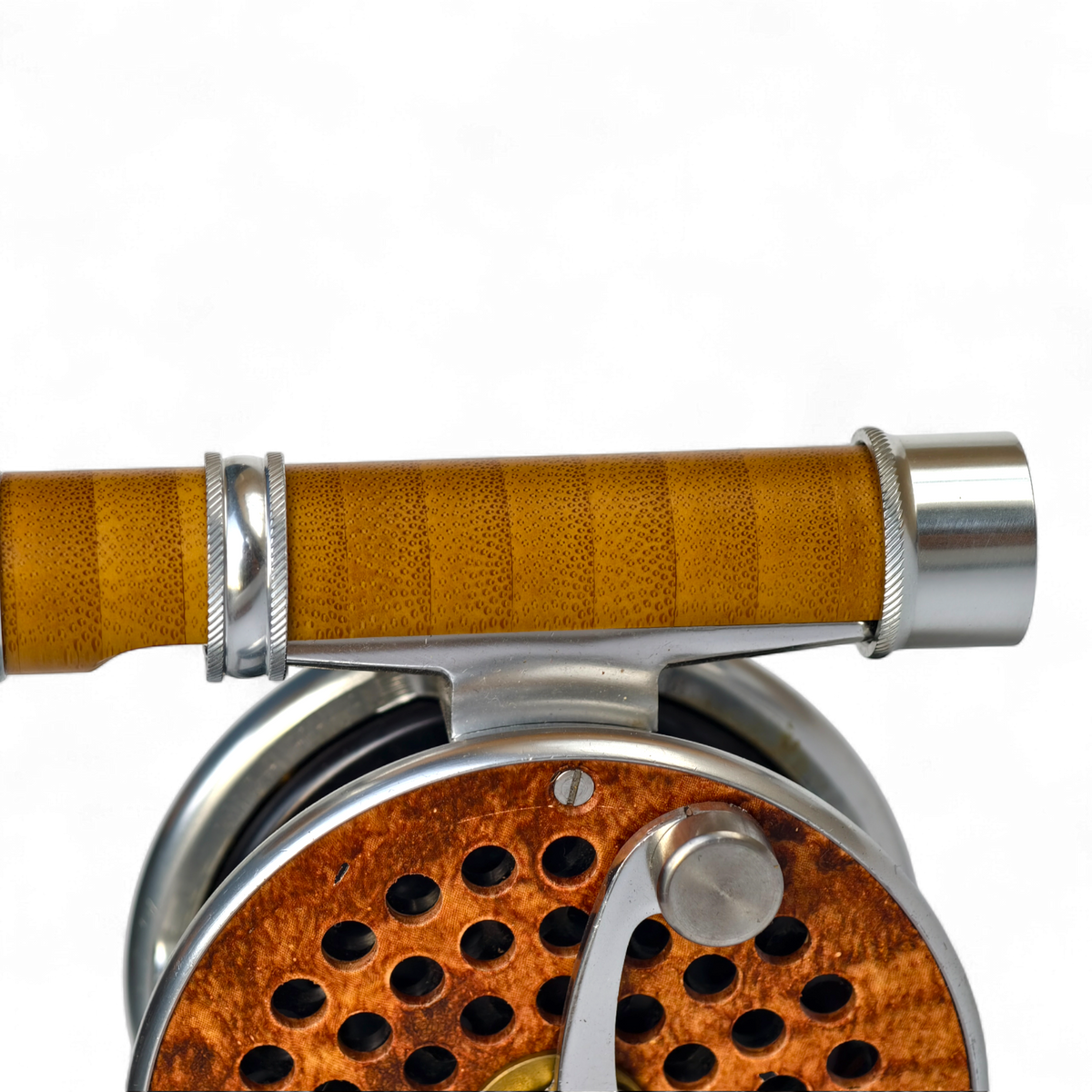 Premium Bamboo Fly Fishing Rod Reel Seat - 95mm Length, 21mm Width, 9mm Inner Diameter, Lightweight 16g Fly Rod Com | ZHUSROD