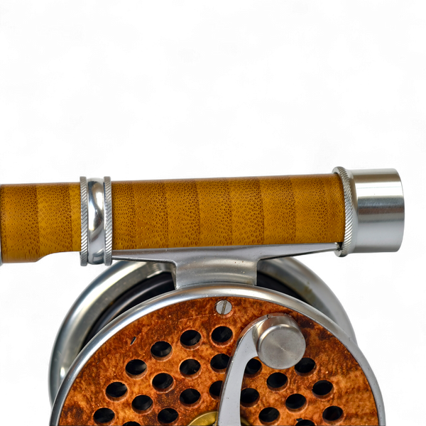 Premium Bamboo Fly Fishing Rod Reel Seat - 95mm Length, 21mm Width, 9mm Inner Diameter, Lightweight 16g Fly Rod Com | ZHUSROD