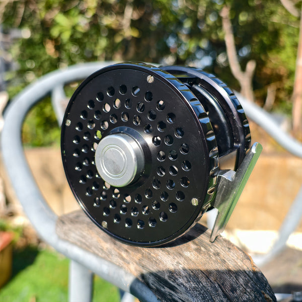 ZHUSROD Classic Fly Reel 4" fod 9/12wt 370g - Carbon Drag Aluminum Spey & Salmon Reel