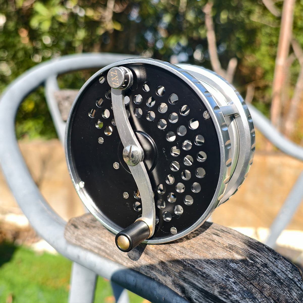 ZHUSROD Classic Fly Reel 4" fod 10/13wt 370g - Carbon Drag Aluminum Spey & Salmon Reel