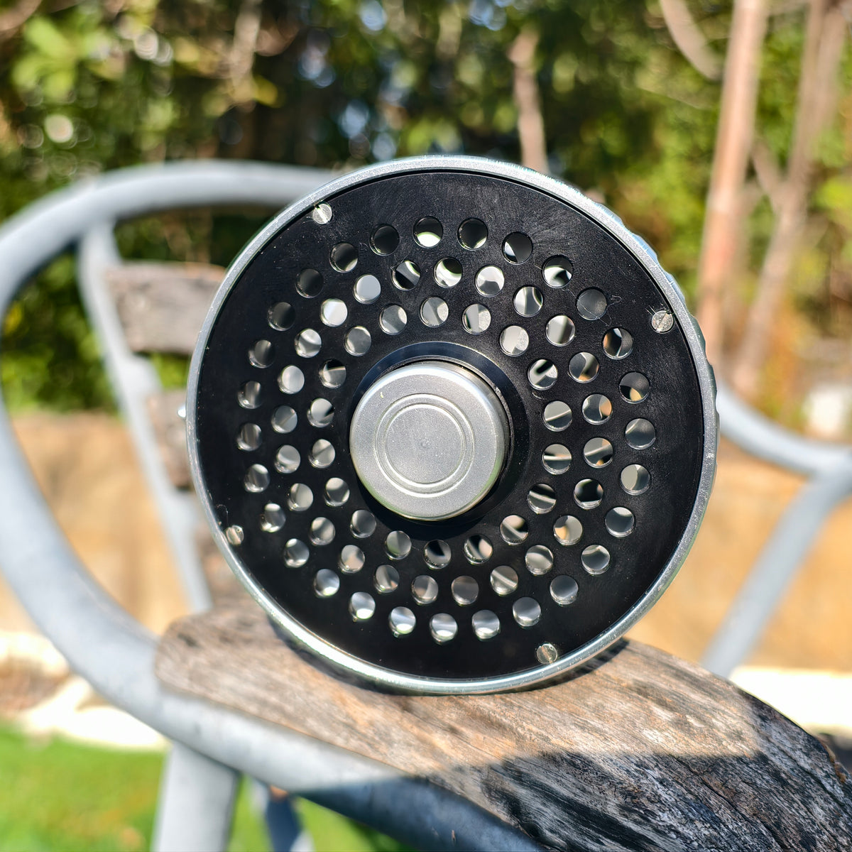 ZHUSROD Classic Fly Reel 4" fod 9/12wt 370g - Carbon Drag Aluminum Spey & Salmon Reel
