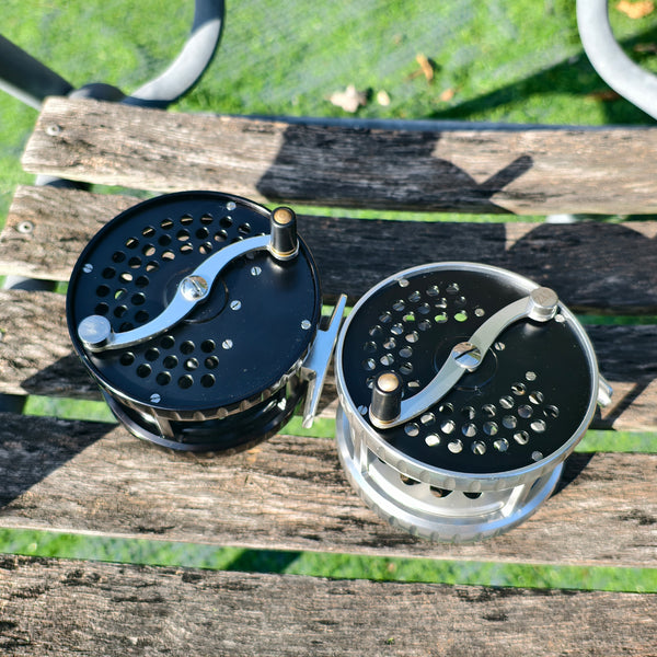 ZHUSROD Classic Fly Reel 4" fod 9/12wt 370g - Carbon Drag Aluminum Spey & Salmon Reel