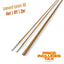 Leonard Letort 40 Bamboo Rod Blank - Tonkin Cane with Nickel Silver Ferrules | ZHUSROD