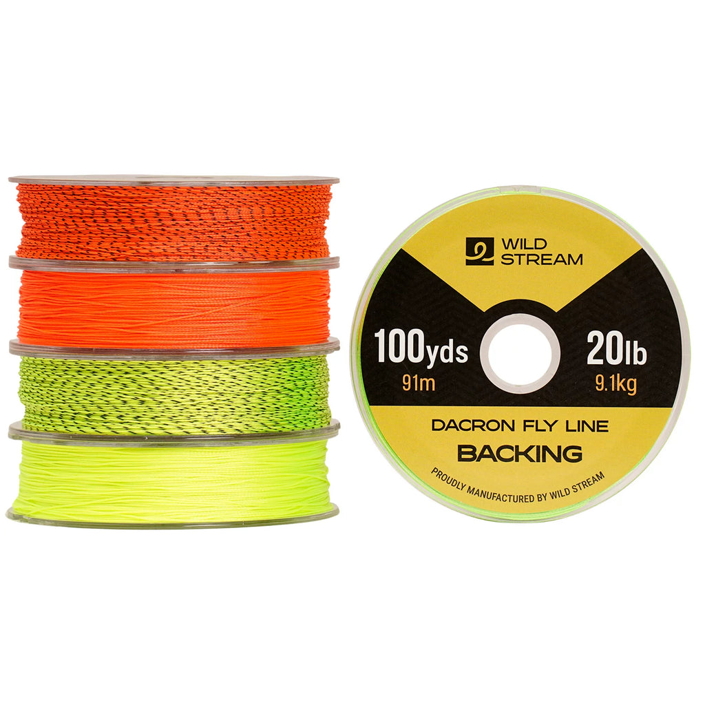 Wildstream fly fishing preparation line fly fishing reel spare filling line backing woven polyester - Close-Up | ZHUSROD