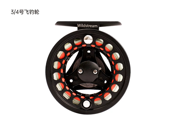 Wildstream aluminum alloy fly fishing reel combo with fly fishing line set - specifically for fly fishing rods - Se | ZHUSROD