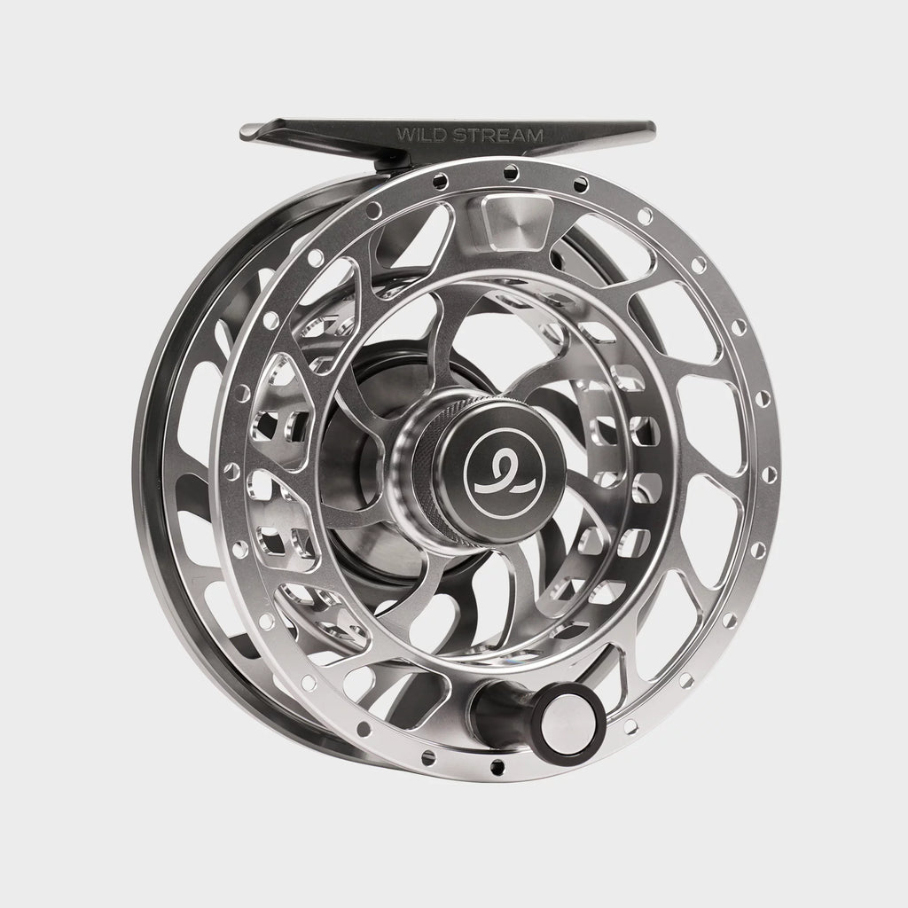 Wildstream TU Series Fly Fishing Reel - CNC Machined 6061 Aviation Aluminum Fly Reel with Two-Way Drag System, Larg | ZHUSROD
