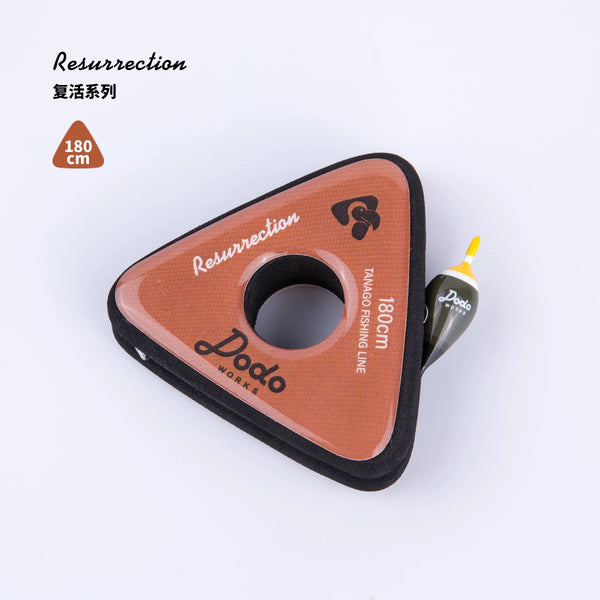 Dodo Works Tanago Micro Fishing Set - Sensitive Nano Floats, Japanese Toray Hand-Tied Line, Triangular EVA Spool & | ZHUSROD