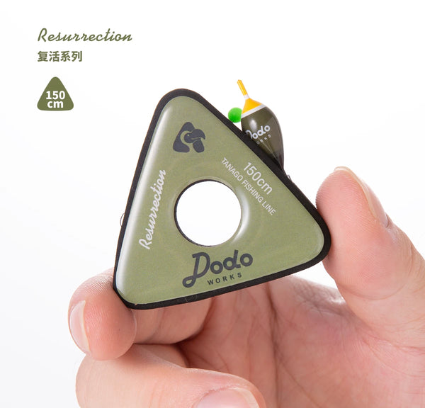 Dodo Works Tanago Micro Fishing Set - Sensitive Nano Floats, Japanese Toray Hand-Tied Line, Triangular EVA Spool & | ZHUSROD