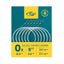 SF 6-Pack Fly Fishing Tapered Leader with Pre-Tied Loop, High Strength Nylon Leader 7.5ft 9ft 12ft, 0X 1X 2X 3X 4X | ZHUSROD