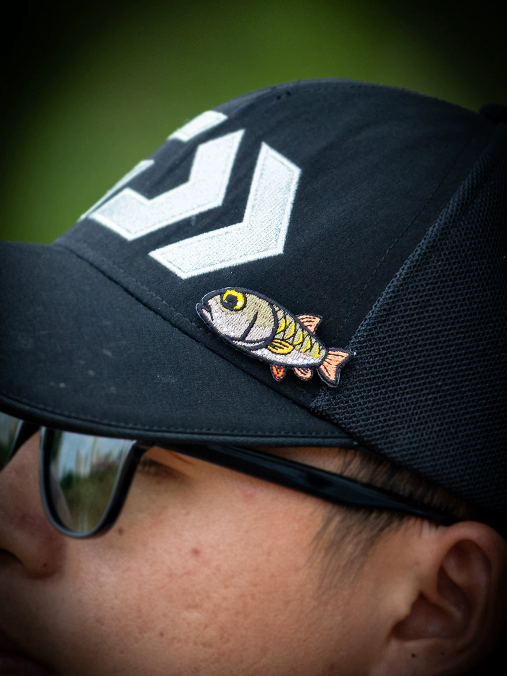 UDOLURE Embroidered Fish Velcro Patches - 2" Cartoon Bass, Mandarin Fish, Military Fish Morale Badges - Tactical Ho | ZHUSROD