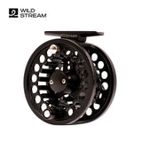 Wildstream aluminum alloy fly fishing reel combo with fly fishing line set - specifically for fly fishing rods