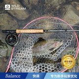 WILDSTREAM Balanced Fly Fishing Rod and Reel Combo, 4-Section 24T+30T Carbon Fiber Fly Rod, Fast Action, SIC Guide Rings, Grade 2A Cork Handle, Complete Starter Kit with Case & Flies (#3/#4/#5/#8 WT)
