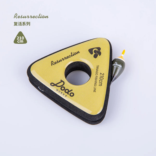 Dodo Works Tanago Micro Fishing Set - Sensitive Nano Floats, Japanese Toray Hand-Tied Line, Triangular EVA Spool & | ZHUSROD