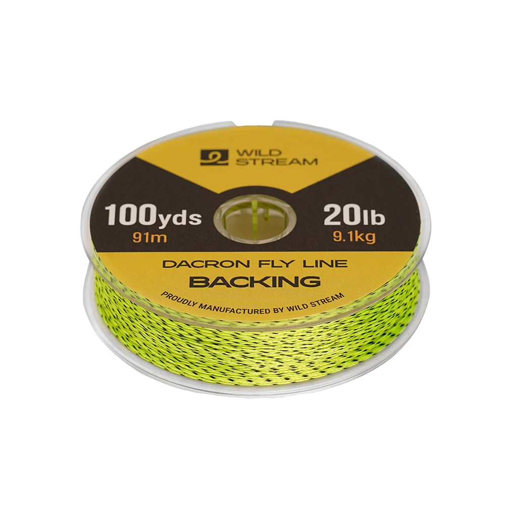 Wildstream fly fishing preparation line fly fishing reel spare filling line backing woven polyester - Feature Detai | ZHUSROD