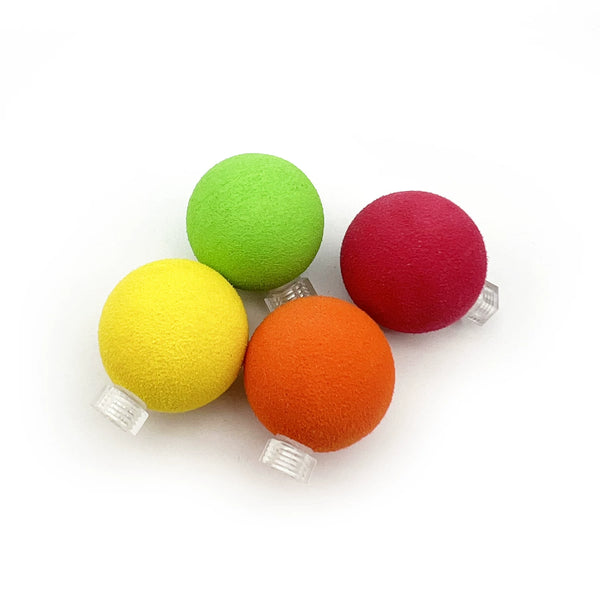 Fly Fishing Art Gallery EVA Foam Strike Indicators - Quick Release Fly Fishing Floats, High Visibility Floating Ball for Lures & Leads, 12mm-25mm Multi-Size Set for Various Line Diameters