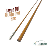 Payne 101 7ft6in 5wt - Blanks en bambou pour la construction de cannes à mouche - 2 pièces