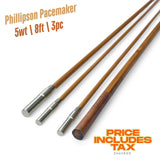 5wt | 8ft | 3-teilig | Bambus-Fliegenrutenrohling | Phillipson Pacemaker