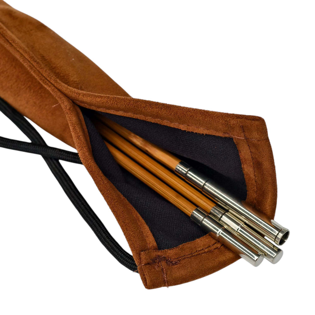 Orvis Battenkill Deluxe Bamboo Rod Blank - Tonkin Cane with Nickel Silver Ferrules - Side View | ZHUSROD